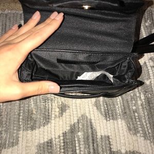 Bags - Black leather side purse Bags - Black leather side purse